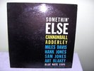 ORIG SOMETHIN ELSE CANNONBALL ADDERLEY BLUE NOTE 1595 RVG EAR RECORD LP