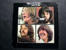 THE BEATLES LET IT BE VINYL RECORD WITH RED APPLE LOGO ON SLEEVE
