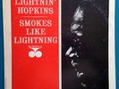 Lightnin' Hopkins, Smokes Like Lightning, Bluesville, BVLP 1070 LP, 1963