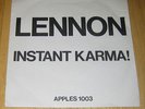 **John Lennon - Instant karma - Norway PS/45 Apple