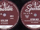 The Elegants Rock'N Roll 78 RPM Record Little Star / Getting Dizzy