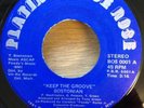 BOSTONIAN Keep The Groove/Message 45   Platinum Blue Rose modern soul EX