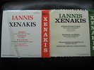 XENAKIS: ORCHESTRAL MUSIC ON 2 CANDIDE STEREO LPS - ORTF / BRUCK / CONSTANT