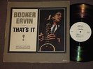 BOOKER ERVIN   THAT'S IT LP CANDID USA WHITE LABEL MONO DEEP GROOVE JAZZ