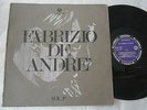 FABRIZIO DE ANDRE'- vol.1 Stampa originale con velina pergamena RARO BlueBell   