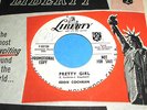 EDDIE COCHRAN Pretty Girl 45 Rare & Great Rockabilly Original Liberty WL Promo