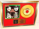 Kiss, Sure Know Something, mit Cover, Platin Record, Schallplatte, Award, gold