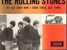 ROLLING STONES Its All Over Now 1964 HOLLAND + rare PS FAVORIETEN EXPRES