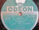 78 RPM LEO FERRE - paris canaille / ... et des clous - ODEON 282.820