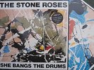 STONE ROSES SHE BANGS THE DRUMS SILVERTONE OREZ 6 INSERT IAN BROWN RARE VINYL