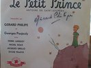 AUTOGRAPHE DEDICACE GERARD PHILIPE 33T LP LE PETIT PRINCE ANTOINE SAINT-EXUPERY