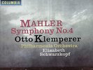 SAX 2441 (Blue Silver) MAHLER SYMPHONY No 4 in G MAJOR. PHILHARMONIA/KLEMPERER