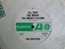 THE DRIFTERS - I'LL TAKE YOU WHERE THE MUSIC'S PLAYING (EX) AUST ATLANTIC LABEL.