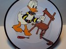 Walt Disney Picture Disc Single Donald Duck repariert Stuhl CBS 1985 Disc Art
