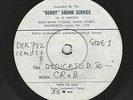 DEROY SOUND SERVICE 7 Inch 6-Track EP / CRaB - Dedicated to.....: 1972(?) HEAR