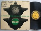 MILES DAVIS Walkin' JOHNSON THOMPSON RVG DG MONO 50th NY LABELS PRESTIGE 7076