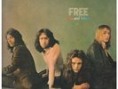 FREE (BLUES/ROCK GROUP) fire and water LP 7 track white i logo pink label design