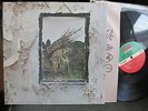 LED ZEPPELIN IV LP ZOSO sd19129 RARE gate 4 four vinyl re w/lyric RUNES peckoduk