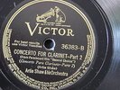 CONCERTO For CLARINET Artie Shaw 12