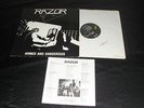 RAZOR - Armed and Dangerous - 1st press VOICE Rec. - 1984 - rare slayer venom