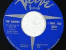 Northern Soul 45 AMBERS I Love You Baby/Now I'm In Trouble on Verve