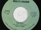 Modern Soul 45 COAST TO COAST Paula Marie/I Want You Dear on Multi-Sound