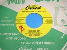 GENE VINCENT Bluejean Bop 45 Great Rockabilly Yellow Capitol Promo NM Beauty