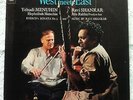 Yehudi Menuhin & Ravi Shankar : SIGNED West Meets East : Indian Vinyl LP (1966)