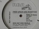 Fredi Grace and Rhinstone - Dog Eat Dog World / Head Over Heels (RCA JD-13557)