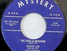 HEAR IT RARE Rockabilly 45 rpm Jeanie Lee 