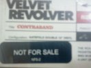 Velvet Revolver Contraband sealed OOP promo copy Dbl LP. brand spankin new