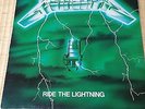 Metallica /Ride The Lightning France LP Green Cover Hard to Find RARE