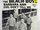 THE BEACH BOYS - BARBARA ANN / GIRL DON'T TELL ME 45 CAPITOL 5561 45=VF