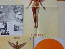 NIRVANA  --  IN UTERO  ORANGE VINYL  +poster+lyrics