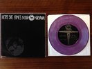 NIRVANA & MELVINS Covering The Velvet Underground Marbled PURPLE 7