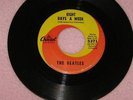 45 RPM Record EIGHT DAYS A WEEK BY THE BEATLES