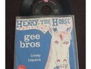 GEE BROS - Henry The Horse Rare Nederland Beat Garage 1968