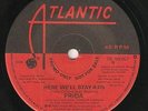 FRIDA -Here We'll Stay- 1983 CANADIAN Atlantic/WEA PROMO 45  ABBA  CANADA