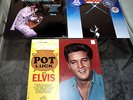 Elvis Presley POT LUCK, RAISED ON ROCK + MOODY BLUE LP ALBUMS SEALED