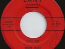Rare Garage/Surf 45 - Bobby James & Dristells - Let's Go/True Blue