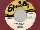 ROY MILTON Night and Day 45rpm Specialty 1952 original red vinyl