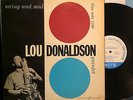 LP - Blue Note Records - Lou Donaldson Quintet - Swing and Soul
