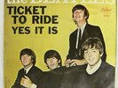THE BEATLES - TICKET TO RIDE 45 CAPITOL 5407 45=NM