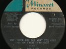 BOB CAIN on Minaret -WHY, WHEN YOU GET WHAT YOU WANT-- soul mod r&b 45 | LISTEN