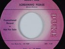 R&B Soul 45 BUDDY ACE Screaming Please DUKE HEAR