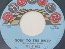 Rockabilly Garage Soul 45 - BILL & WILL - Goin' To The River - CHECKER Original
