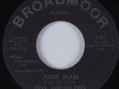R&B Soul 45 DAVE BARTHOLOMEW Junk Man BROADMOOR HEAR VG++