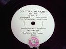 DORIS DAY In Town To Night  Fan Club PRIVATE 2-sided 78 + INTERVIEW