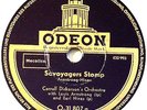 LOUIS ARMSTRONG Hot Five CARROLL DICKERSON'S SAVOYAGERS Knee Drops GERMAN ODEON