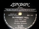 78 RPM - FATS DOMINO blueberry hill ORIG BRAZIL RARE EDITION